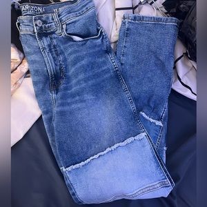 arizona color block jeans